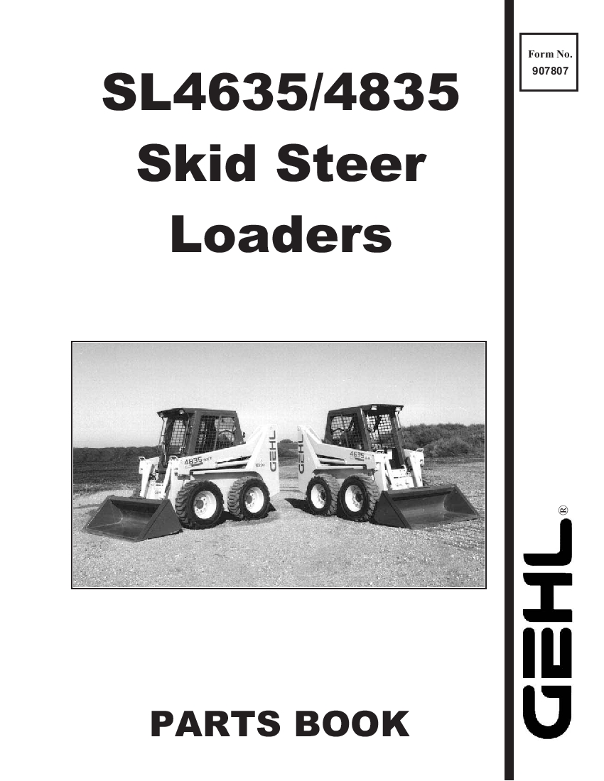 SL4635 SL4835 Parts Manual PDF Download
