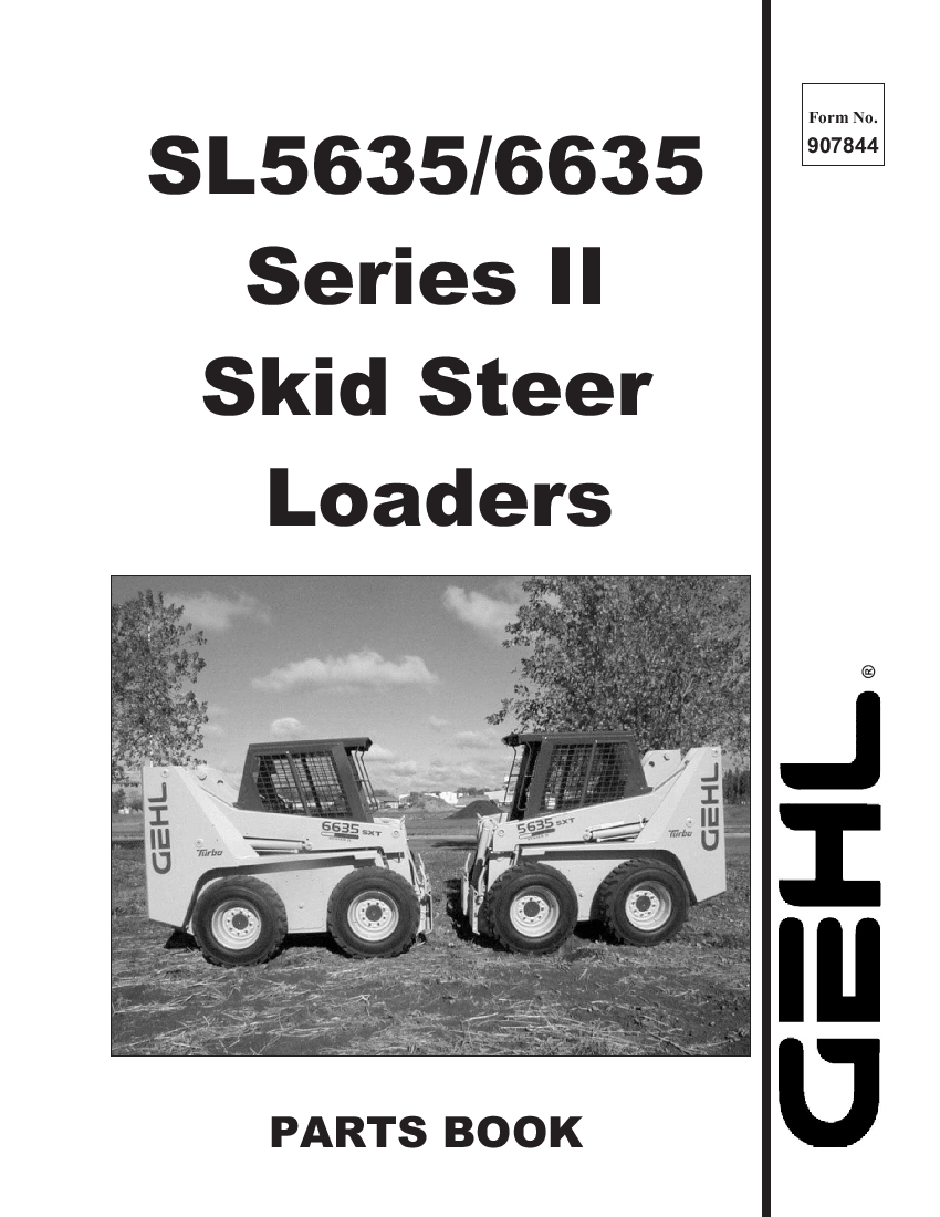 SL5635 SL6635 Series II Parts Manual PDF Download