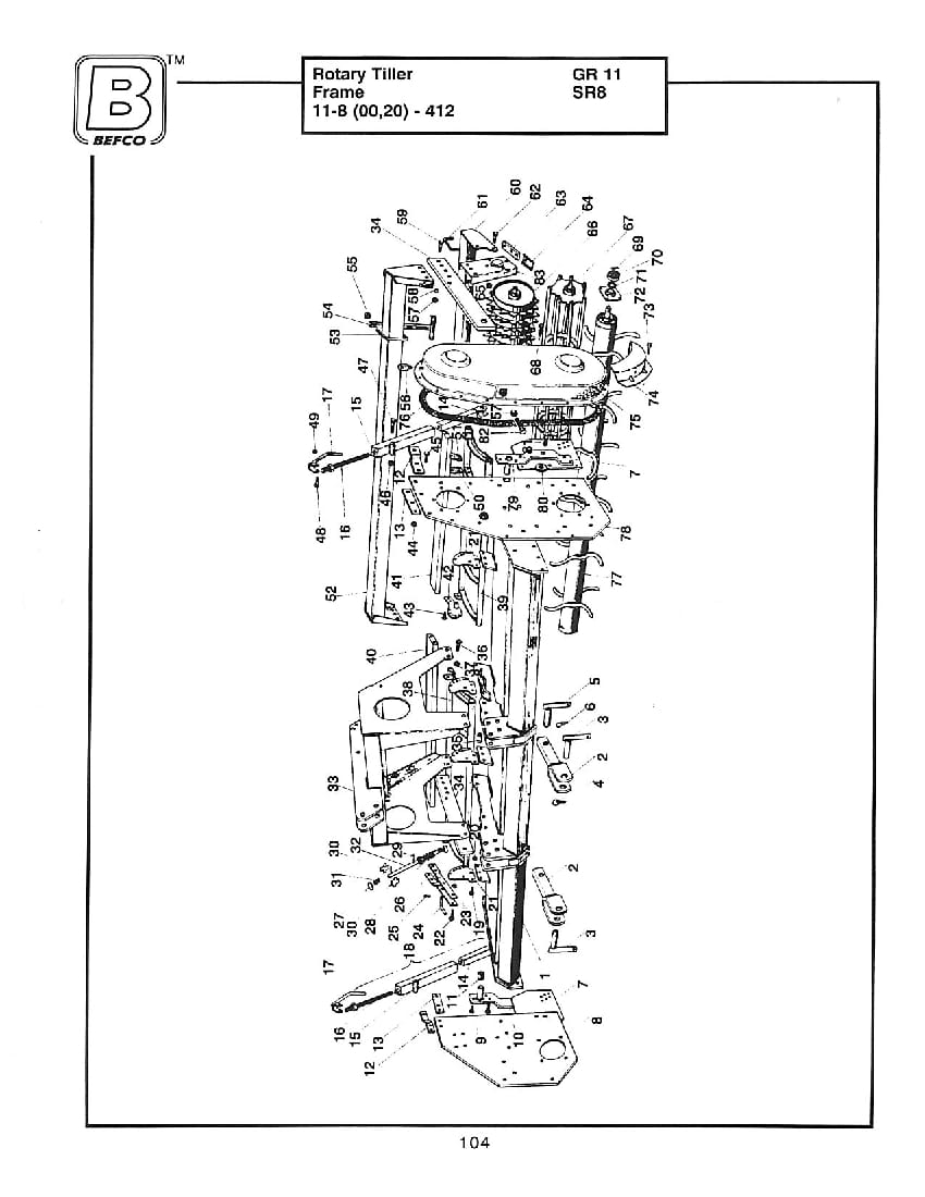 Tiller 11-8 00 20 -412 PDF Download