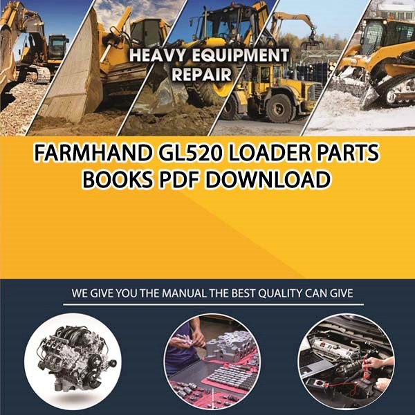 Farmhand Gl520 Loader Parts Books Pdf Download