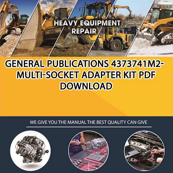 General Publications 4373741M2 Multi Socket Adapter Kit Pdf Download