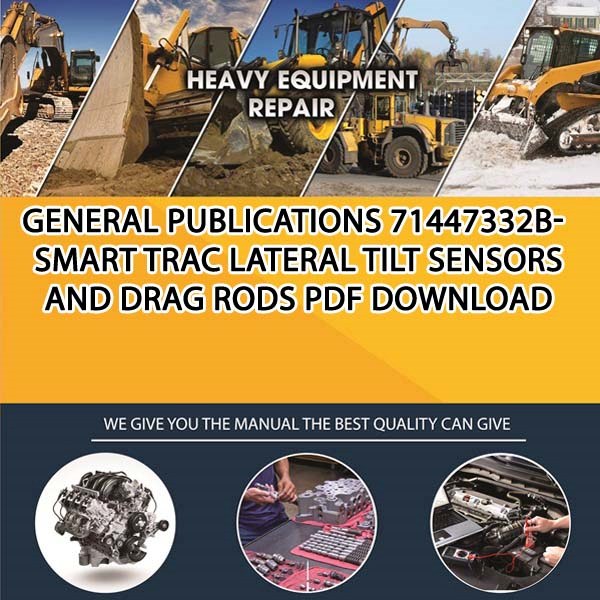 General Publications 71447332B Smart Trac Lateral Tilt Sensors And Drag Rods Pdf Download
