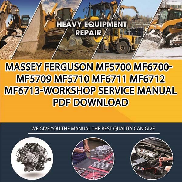 Massey Ferguson Mf5700 Mf6700 Mf5709 Mf5710 Mf6711 Mf6712 Mf6713 Workshop Service Manual Pdf Download