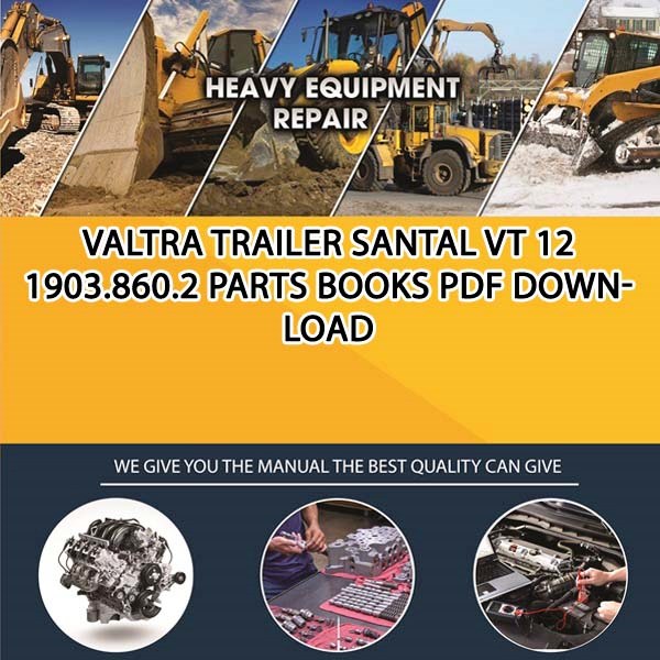 Valtra Trailer Santal Vt 12 1903 860 2 Parts Books Pdf Download