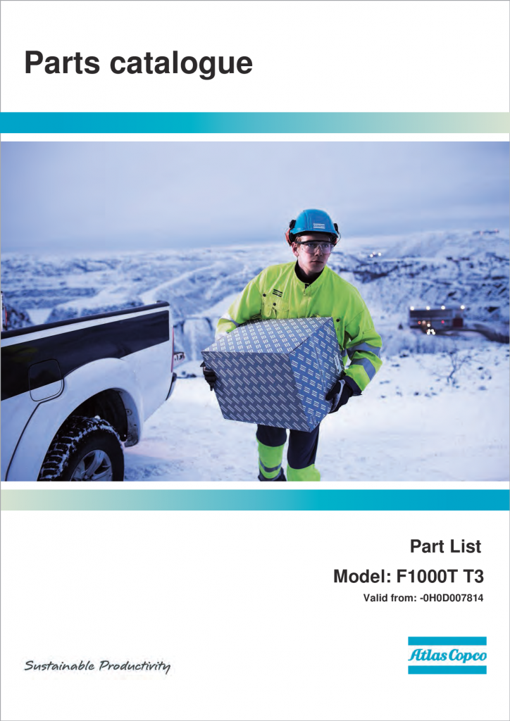 Dynapac F1000T (IIIA T3, Garland) - Spare Parts Catalogue F1000T-5 manual PDF Download