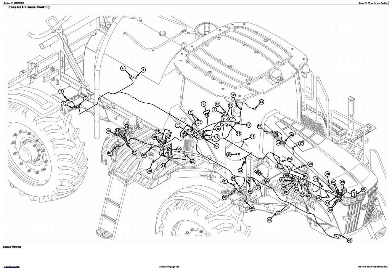 John Deere R4030 and R4038 Self-Propelled Sprayer Service Repair Technical Manual (TM115919)