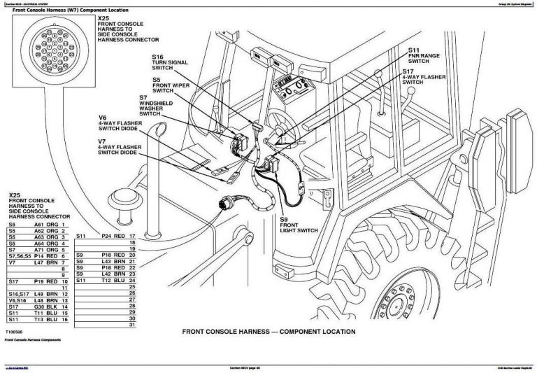 John Deere 410E Backhoe Loader Diagnostic, Operation and Test Service Manual (tm1610)