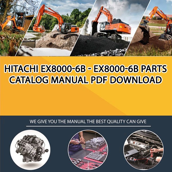 Hitachi Ex8000-6B - Ex8000-6B Parts Catalog Manual Pdf Download