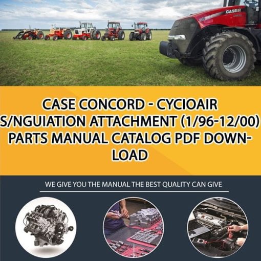 Case Concord - Cycioair S/Nguiation Attachment (1/96-12/00) Parts manual catalog PDF Download