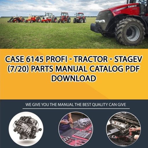 Case 6145 Profi - Tractor - Stagev (7/20) Parts manual catalog PDF Download