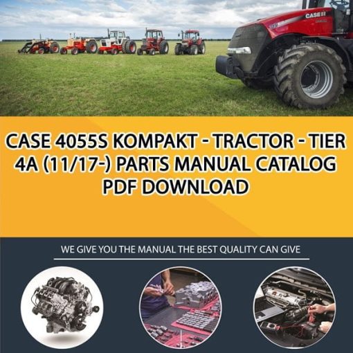Case 4055S Kompakt - Tractor - Tier 4A (11/17-) Parts manual catalog PDF Download