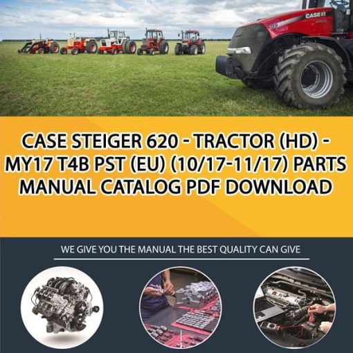 Case Steiger 620 - Tractor (Hd) - My17 T4B Pst (Eu) (10/17-11/17) Parts manual catalog PDF Download