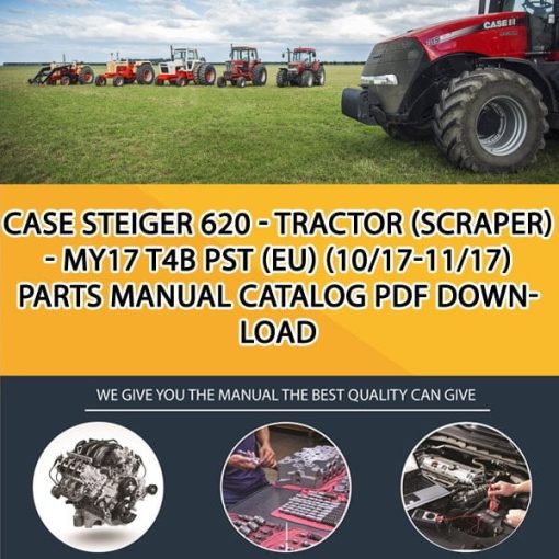Case Steiger 620 - Tractor (Scraper) - My17 T4B Pst (Eu) (10/17-11/17) Parts manual catalog PDF Download