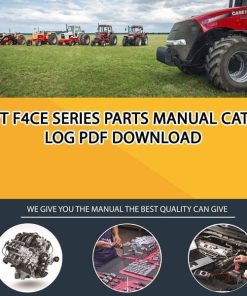 Fpt F4Ce Series Parts manual catalog PDF Download