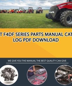 Fpt F4Df Series Parts manual catalog PDF Download