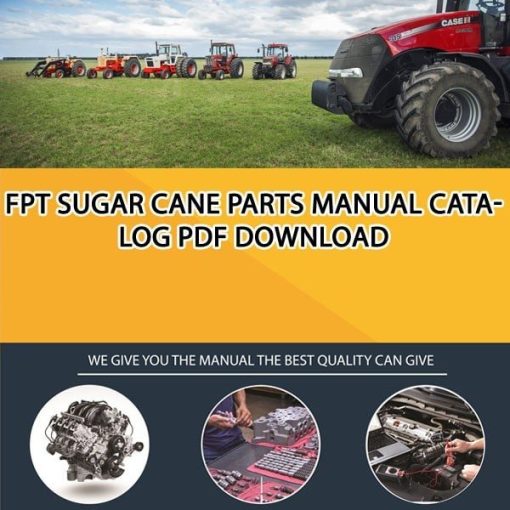 Fpt Sugar Cane Parts manual catalog PDF Download