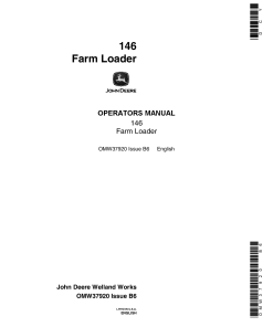 John Deere 506 606 Rotary Cutters OMW37920 Operation and Maintenance manual PDF Download