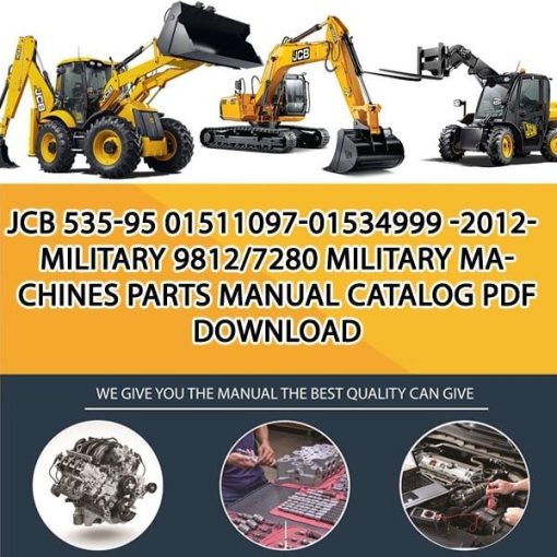 JCB 535-95 01511097-01534999 -2012-MILITARY 9812_7280 Military Machines Parts manual catalog PDF Download