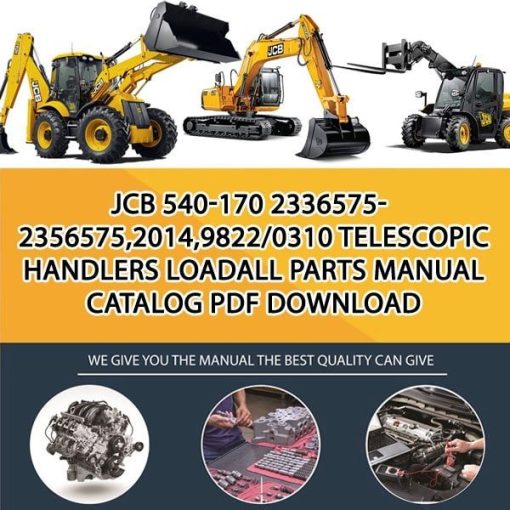 JCB 540-170 2336575-2356575,2014,9822_0310 Telescopic Handlers Loadall Parts manual catalog PDF Download