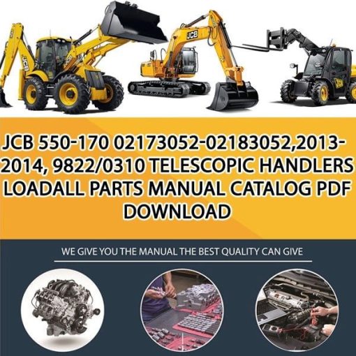 JCB 550-170 02173052-02183052,2013-2014, 9822_0310 Telescopic Handlers Loadall Parts manual catalog PDF Download