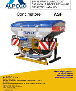 Alpego ASF Parts manual catalog PDF Download
