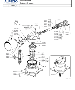 Alpego DC Parts manual catalog PDF Download