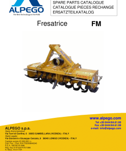 Alpego FM Parts manual catalog PDF Download