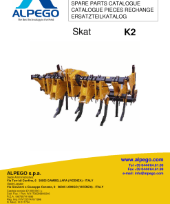 Alpego K2 Parts manual catalog PDF Download