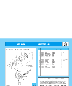 Annovi Reverberi RD1650 Parts manual catalog PDF Download