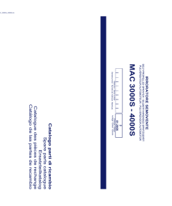 Bargam MAC_3000_4000S Parts manual catalog PDF Download