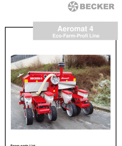Becker Aeromat_4_Eco_Farm_Profi Parts manual catalog PDF Download