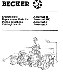 Becker Aeromat_M_MK_S_R_S_2 Parts manual catalog PDF Download