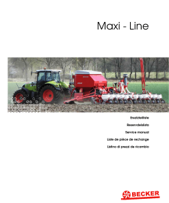 Becker Maxi-Line Parts manual catalog PDF Download