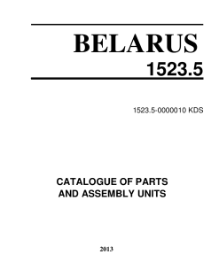 Belarus KDS_1523.5_eng Parts manual catalog PDF Download