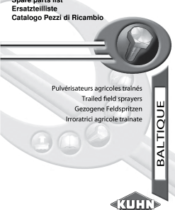 Blanchard Baltique Parts manual catalog PDF Download
