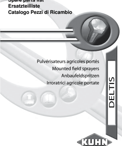 Blanchard Deltis_800_1000_1200 Parts manual catalog PDF Download