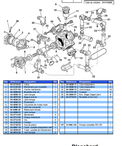 Blanchard PM_165_pompe Parts manual catalog PDF Download