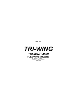 Bomford Tri-Wing_4600 Parts manual catalog PDF Download