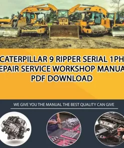 Caterpillar 9 Ripper Serial 1PH Repair Service Workshop Manual PDF Download