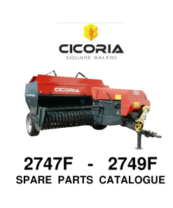 Cicoria 2747F_2749F Parts manual catalog PDF Download
