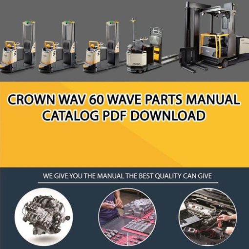 Crown WAV 60 Wave Parts Manual Catalog Pdf Download