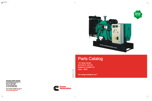 Cummins 6BTA5.9-G2-ISeries Engine Parts Manual PDF Download