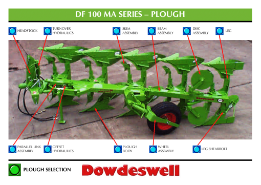 Dowdeswell 100_MA Parts manual catalog PDF Download