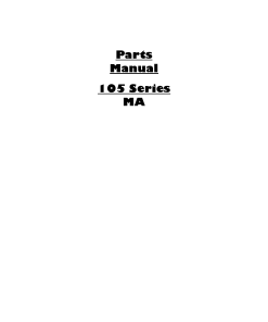 Dowdeswell 105_Series_MA Parts manual catalog PDF Download