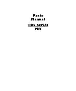 Dowdeswell 105_Series_MR Parts manual catalog PDF Download