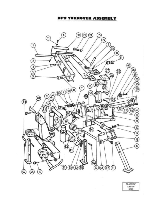 Dowdeswell DP9_Mk3_(1997-1999) Parts manual catalog PDF Download