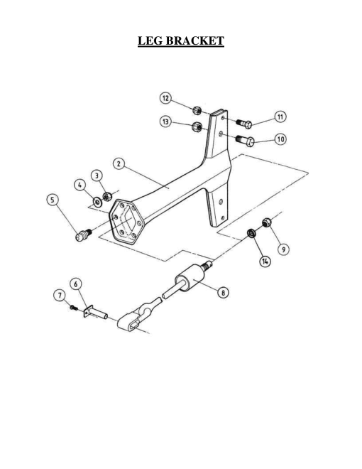 Dowdeswell Hydraulic-reset-Leg-Assy Parts manual catalog PDF Download