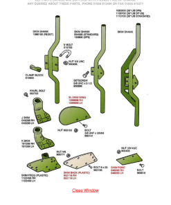 Dowdeswell Skim_Assembly Parts manual catalog PDF Download