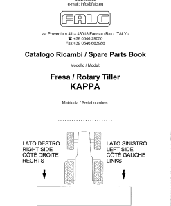 Falc Kappa Parts manual catalog PDF Download