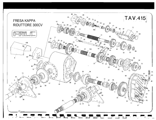 Falc Kappa_4000 Parts manual catalog PDF Download